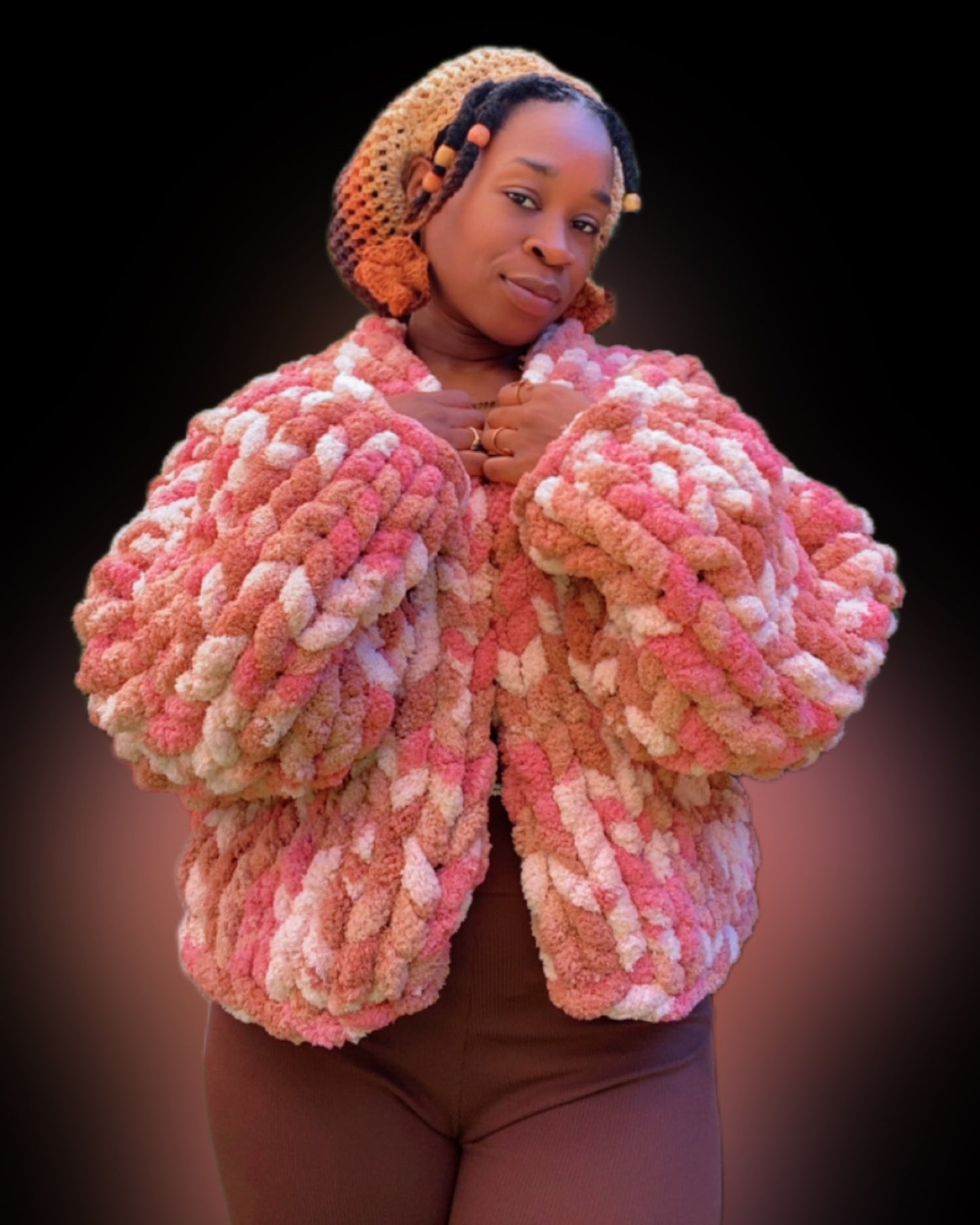 Cherry Blossom Knit Cardigan