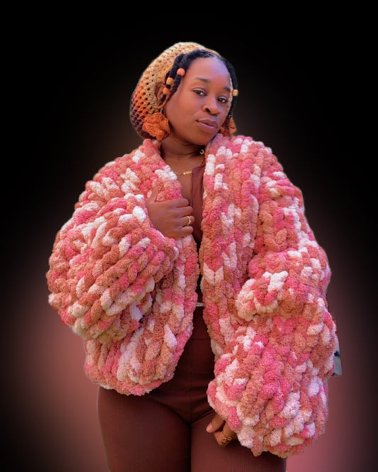 Cherry Blossom Knit Cardigan