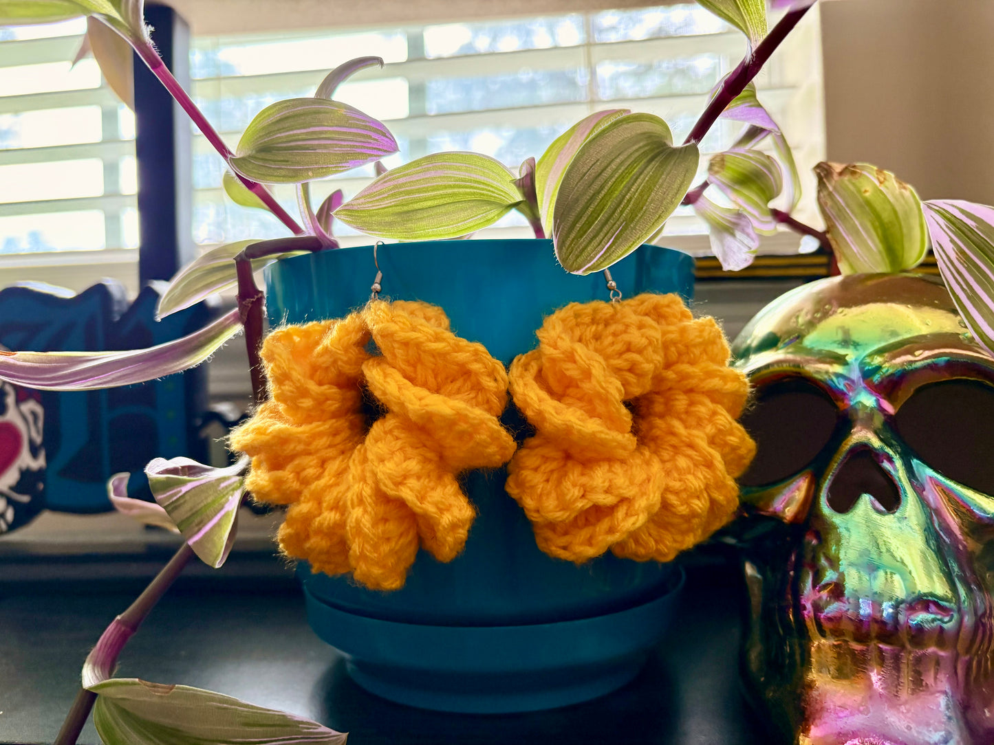 Curly Spiral Earrings