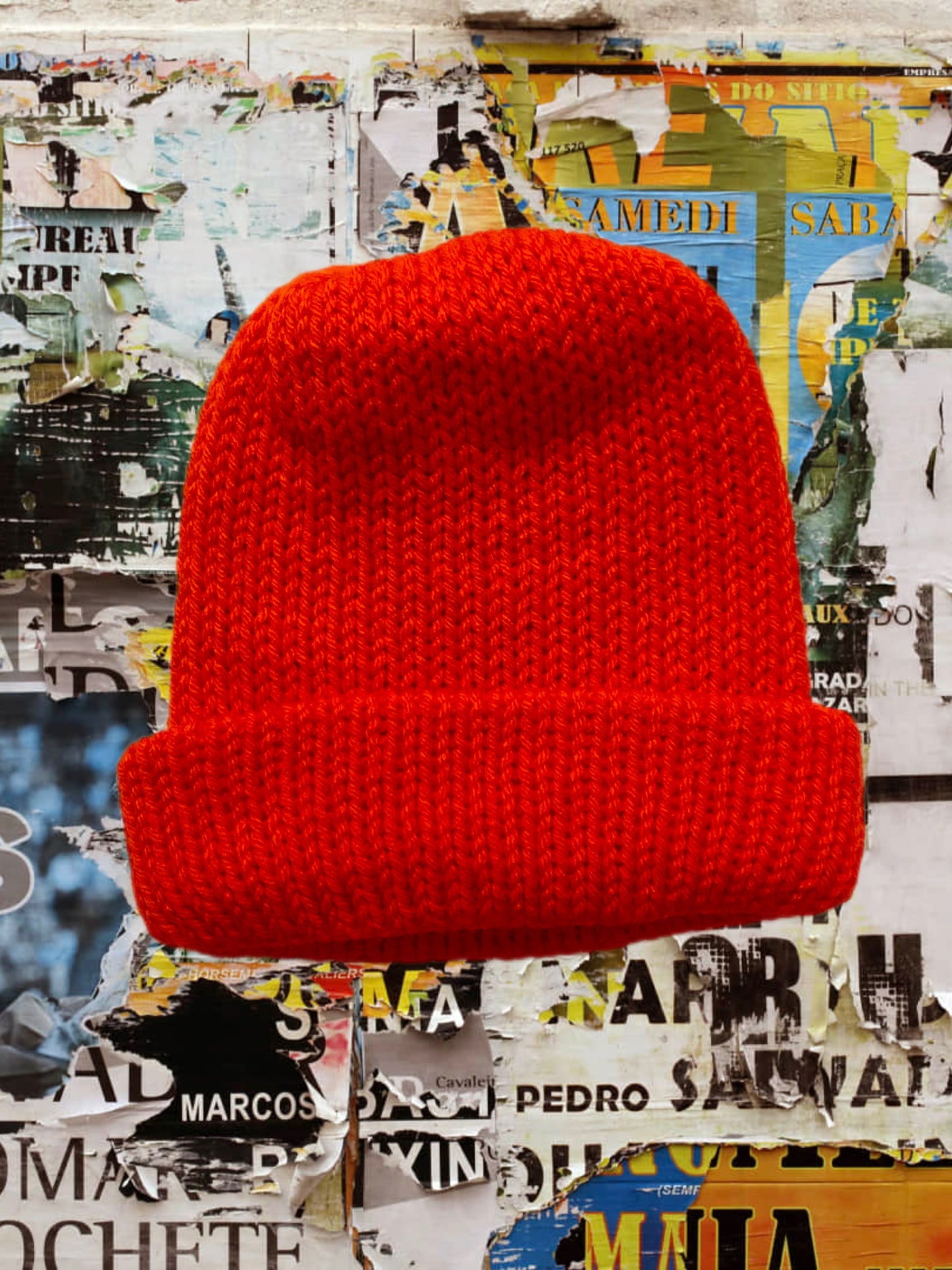 Neon Orange beanie