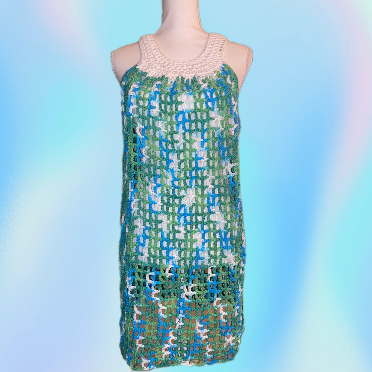 Mesh Cover Up Dress