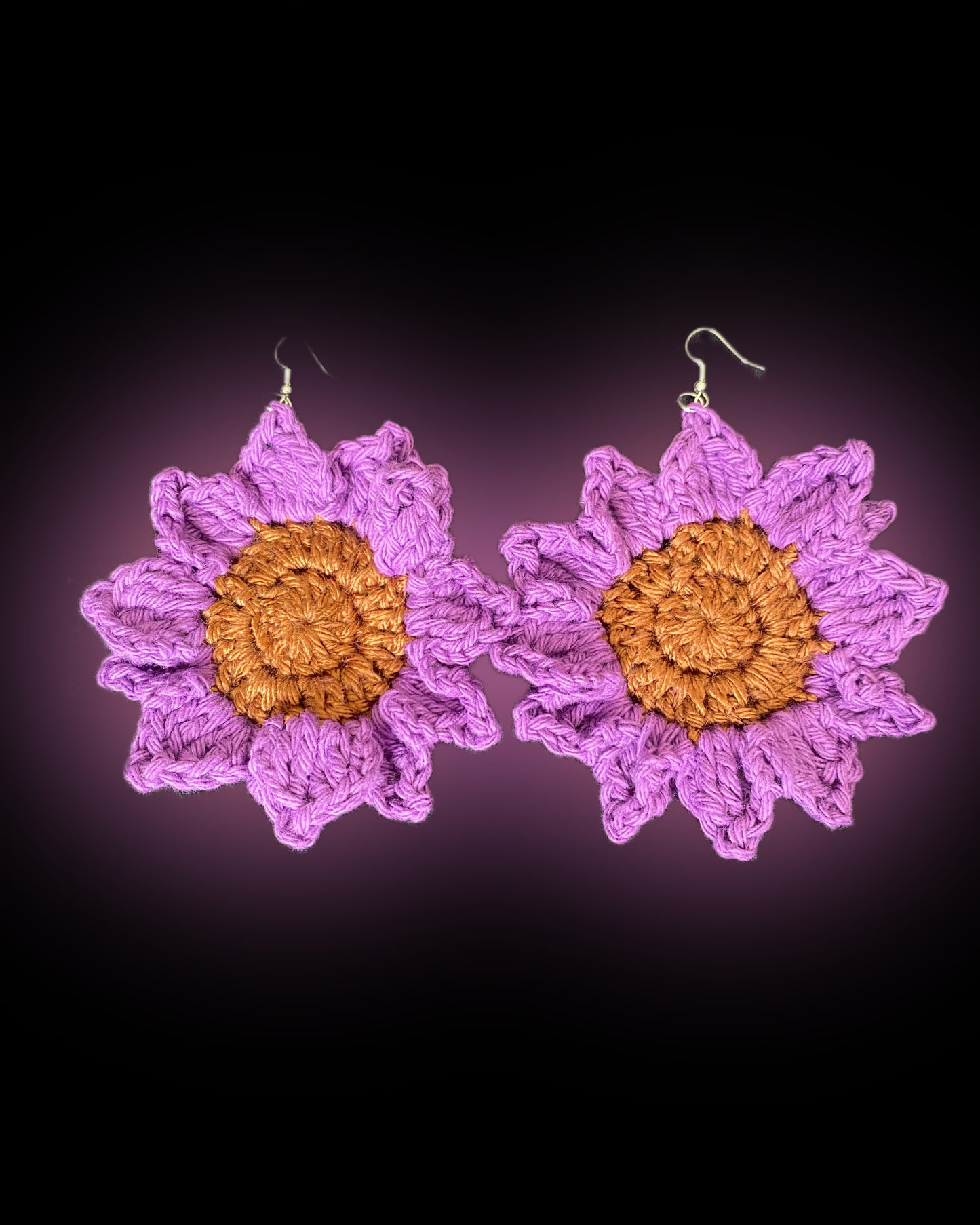 Grape Flower Earrings